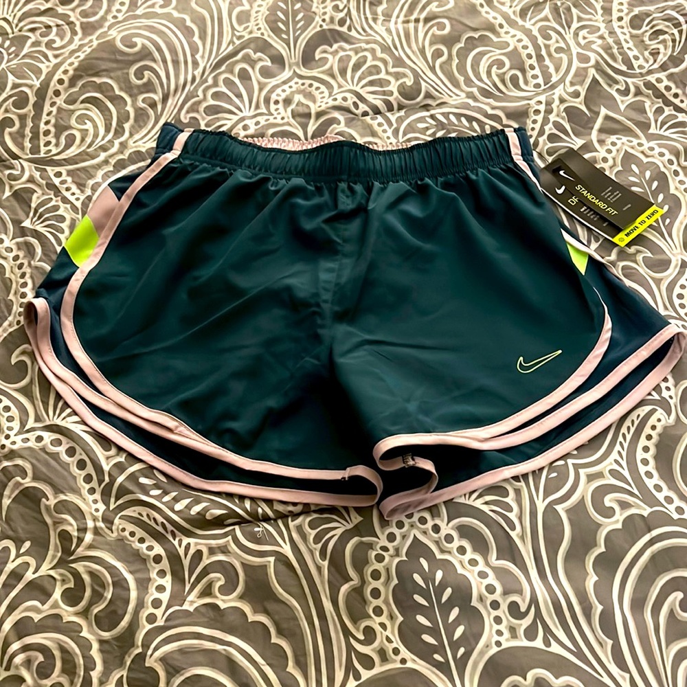 Nike running shorts.